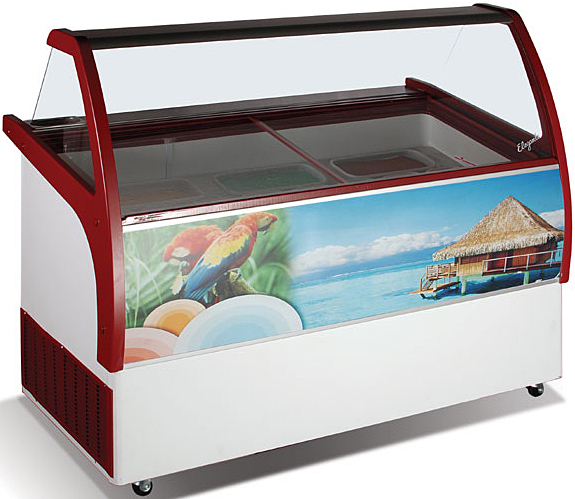 Витрина для мороженого CRYSTAL VENUS 46 ELEGANTE Витрина для мороженого CRYSTAL VENUS 46 ELEGANTE